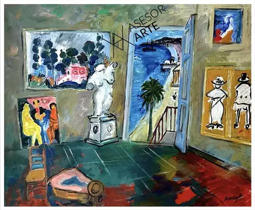 Carlos NADAL - Peinture - Casa del Coleccionista