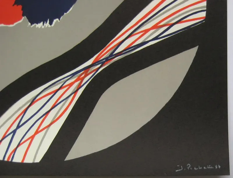 LITHOGRAPHIE SIGNÉE CRAYON NUM/125 HANDSIGNED LITHOGRAPH by James