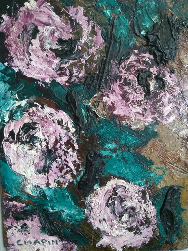 Jean CHAPIN - Painting - Fleurs
