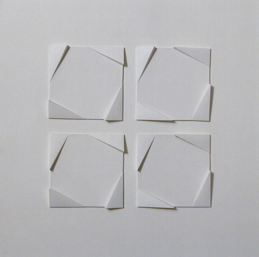 Claudio ROTTA LORIA - Painting - Rotazione di quadrati
