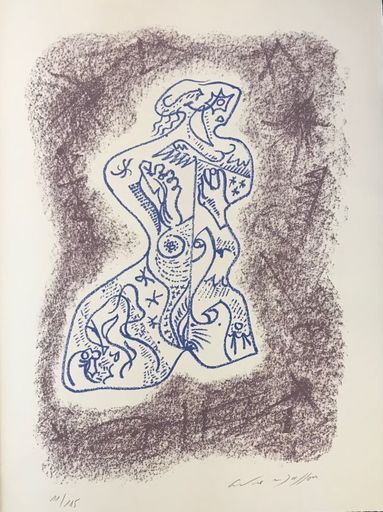 André MASSON - Print-Multiple - Sonnet XIV 