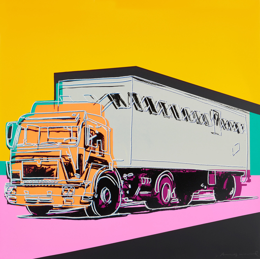 安迪·沃霍尔 - 版画 - Truck 367