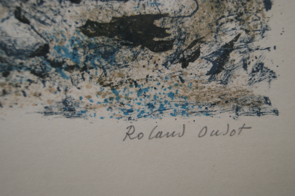Roland Oudot リトグラフ メーカー公式 - 版画