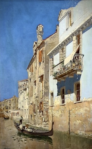 Rubens SANTORO - Pintura - Rio a Venezia