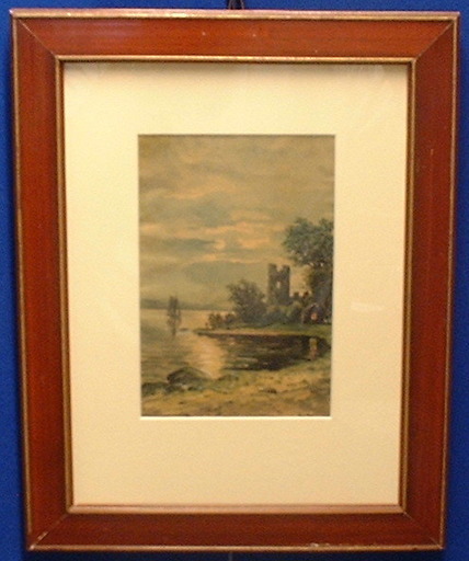 Carl Olof LARSSON - Painting - Grez sur Loing/Barbizon from the 1880ths!