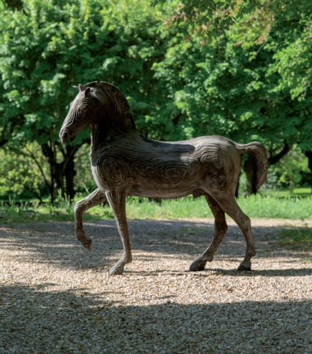 Serge MANSAU - Sculpture-Volume - Le cheval Vénitien