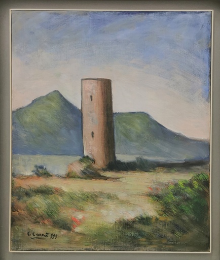 Carlo CARRA - Painting - La Torre