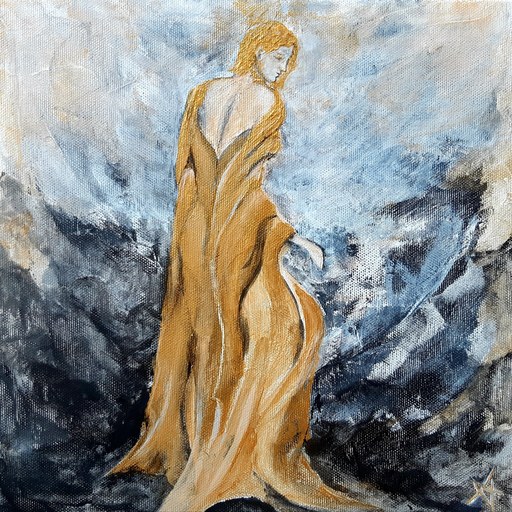 Anne Marie DELABY - Gemälde - Grace