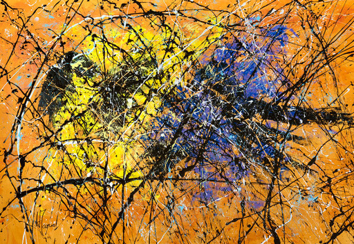 Jean-Jacques MARIE - Gemälde - Abstraction lyrique série A510