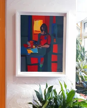 Robe rouge orangé store