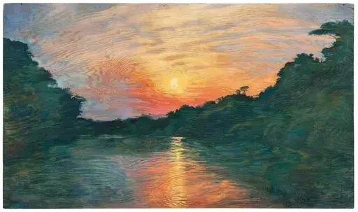 Christoph POGGELER - Painting - Sonnenuntergang