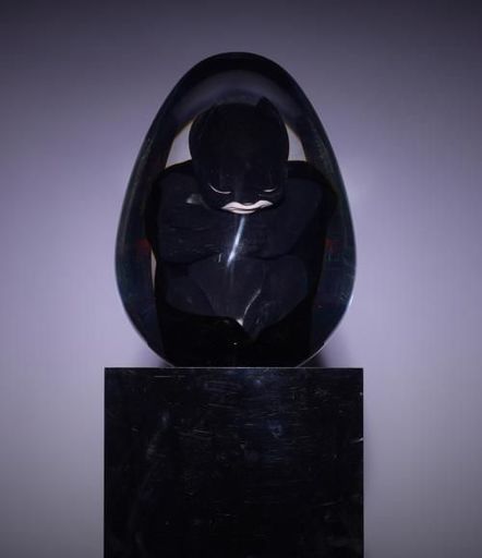 Alexandre NICOLAS - Escultura - Batfötus ovoïde