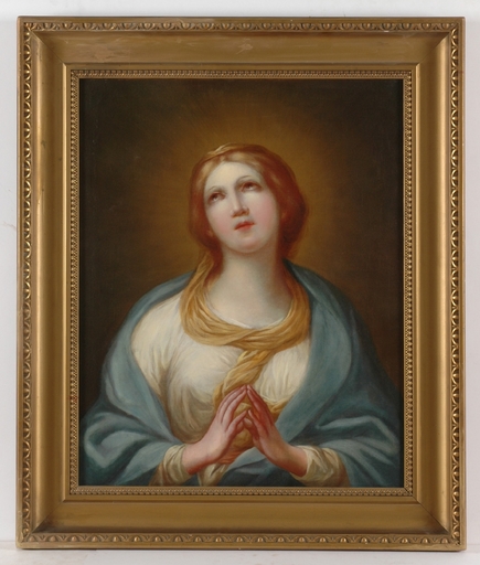 Heinrich Friedrich FÜGER - 绘画 - Friedrich Heinrich Fueger (1751-1818) - CIRCLE "Holy Mary"