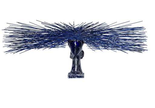 Manolo VALDÉS - Sculpture-Volume - Clio en Cristal Azul