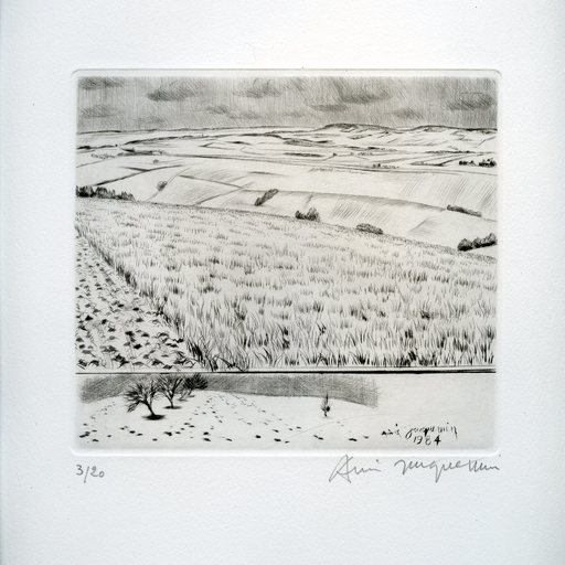 André JACQUEMIN - Print-Multiple - GRAVURE 1984 SIGNÉE AU CRAYON NUM/20 HANDSIGNED ETCHING