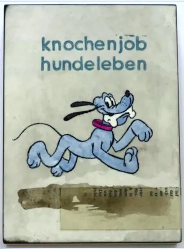 Jan M. PETERSEN - Escultura - knochenjob hundeleben