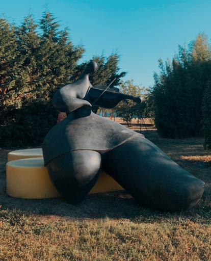 Jean-Louis TOUTAIN - Skulptur Volumen - Ier violon