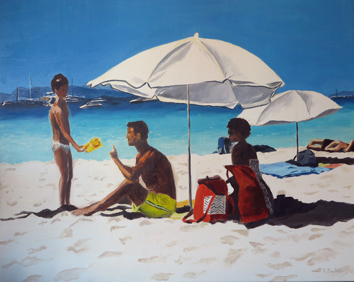Karine BARTOLI - Painting - Formentera 