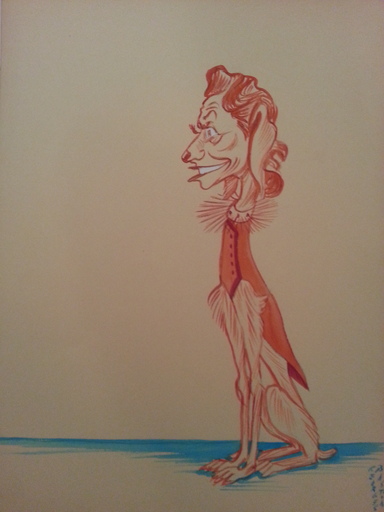 Georges BASTIA - Zeichnung Aquarell - Margueritte PIERRY