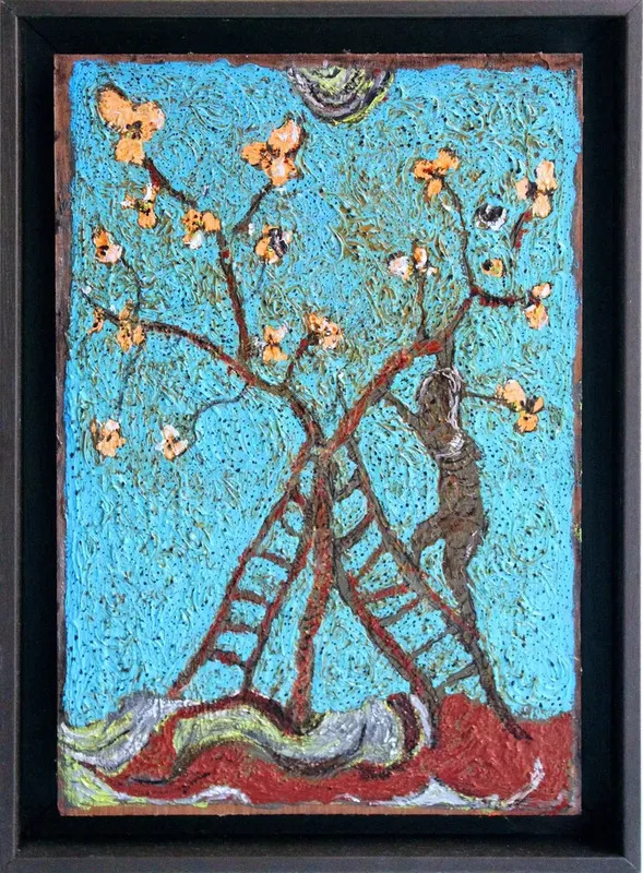 Enluminure Arbre En Fleurs By Frédéric Couraillon Buy