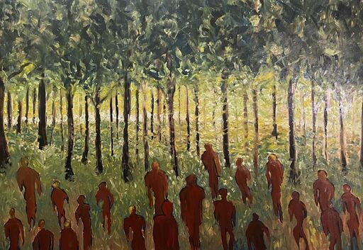 Frederic LEMONNIER - Peinture - Mystic Forest