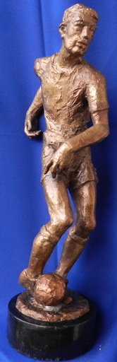 Vincenc HLOZNIK - Skulptur Volumen - Footballer František Planička (1904-1996)