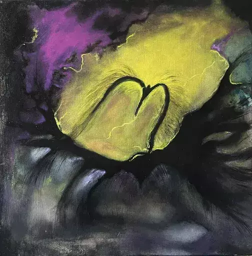 Christine NOBRE - Painting - Aigle noir
