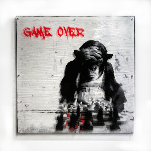 Peter  BEDNORZ & Paul  THIERRY - 版画 - Game Over