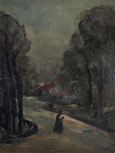 Adolphe PÉTERELLE - 绘画 - Paysage