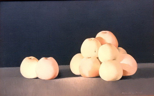 Alejandro GONZALEZ PASCUAL - Gemälde - manzanas