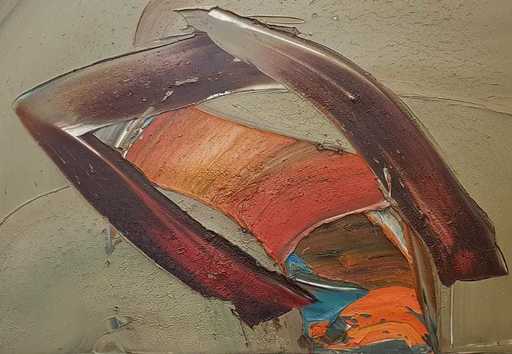 Jan MEIJER - Pittura - Abstraction colorée