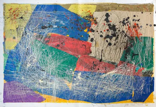Jean-Paul FRIOL - Pittura - Papier collé 071