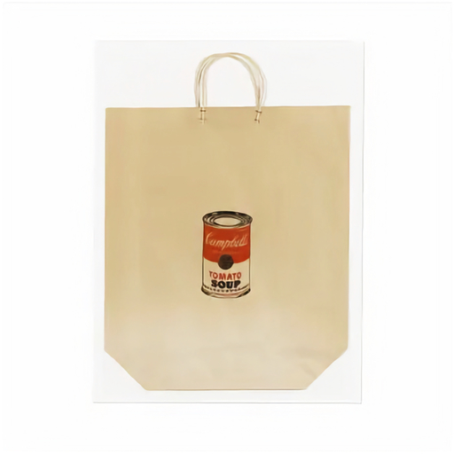 Andy WARHOL - Grabado -  Campbell's Soup Can (Tomato) 1964 (Shopping Bag)