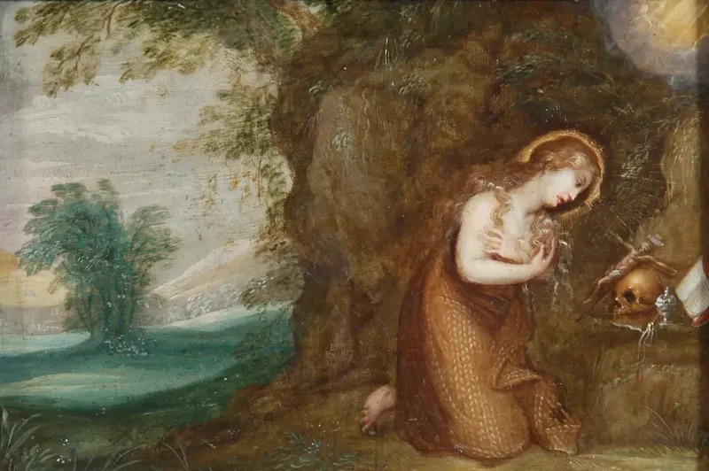 Maria Magdalena In Der Landschaft By Hendrik I Van Balen Buy