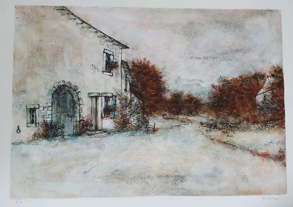 3 Landscapes in France by | Bernard GANTNER | buy art online