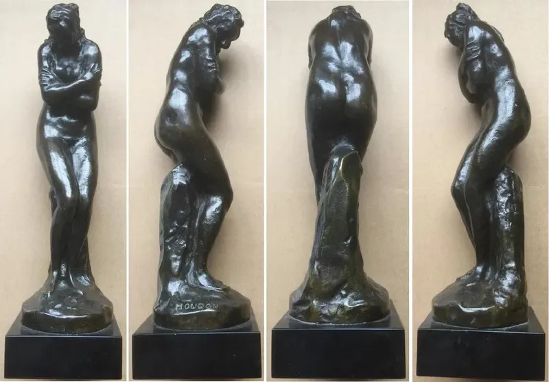 After 1783 The Chilly Or The Winter By Jean Antoine Houdon