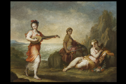 Francesco CORNELIANI - Gemälde - Allegory of the Arts