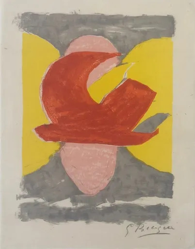 Georges BRAQUE - Print-Multiple - Descente aux enfers 