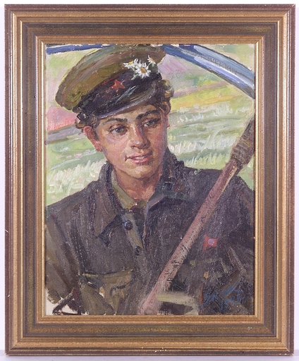 Elena Vatslovana YANCHAK - Gemälde - "First Harvest after War", 1946, Oil