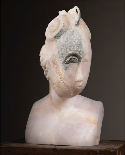 Massimiliano PELLETTI - Skulptur Volumen - Antino au masque africain