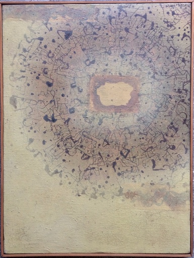 Josaku MAEDA - Painting - Constellation humaine