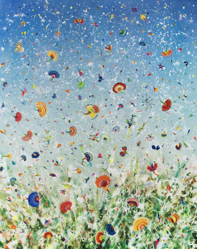 Thierry FEUZ - Painting - Silent Winds Arcadia