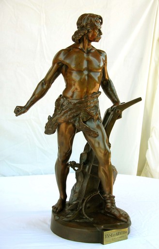 Émile André BOISSEAU - 雕塑 - Ense et Aratro