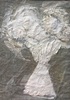 Nicole GRENOT-BEAUJIN - Gemälde - White Flowers