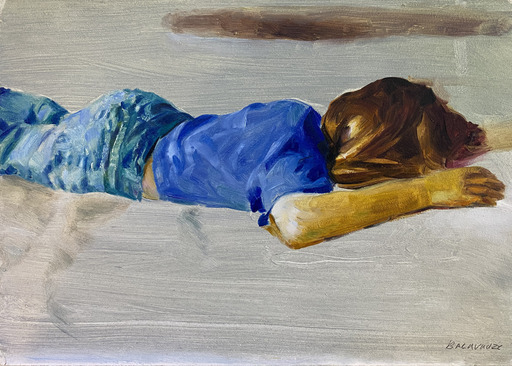 Ilia BALAVADZE - Pittura - I Am Just Sleeping