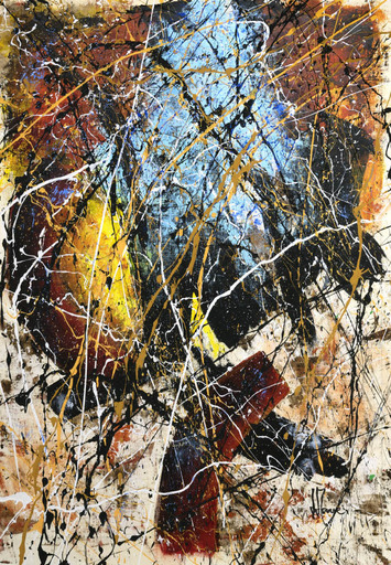 Jean-Jacques MARIE - Gemälde - Abstraction lyrique série A 530