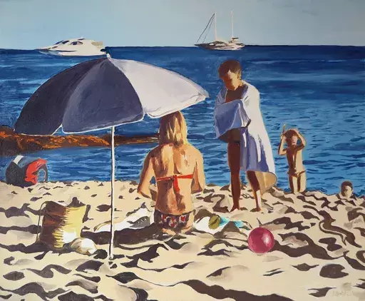 Karine BARTOLI - Painting - Formentera