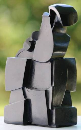 André ABRAM - Sculpture-Volume - Hommage à Marcel Duchamp