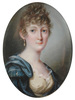 Johann Baptist II VON LAMPI - Miniature - "Portrait of a lady" miniature, ca. 1830