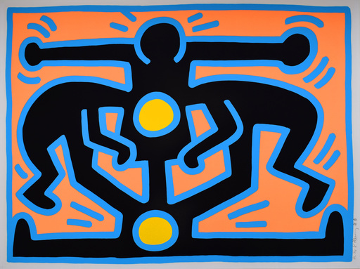 Keith HARING - Print-Multiple -  Untitled, from: Growing